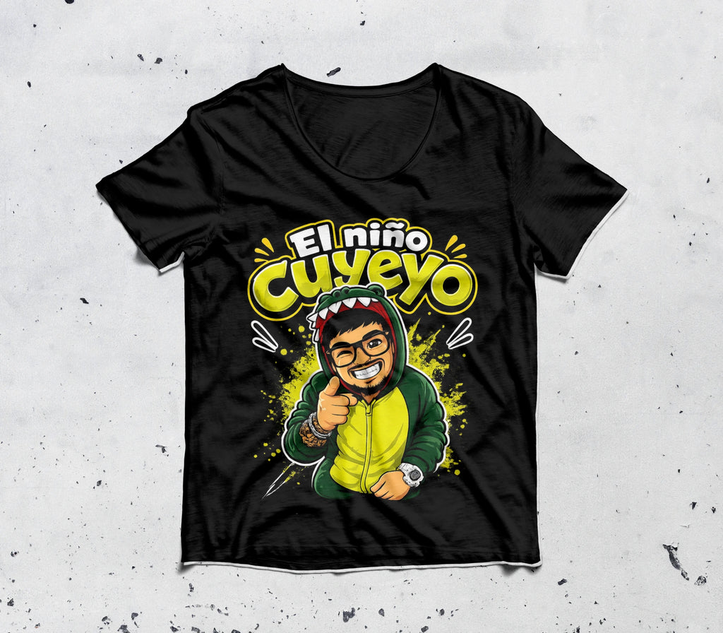 El Niño Cuyeyo con Pijama de Dinosaurio